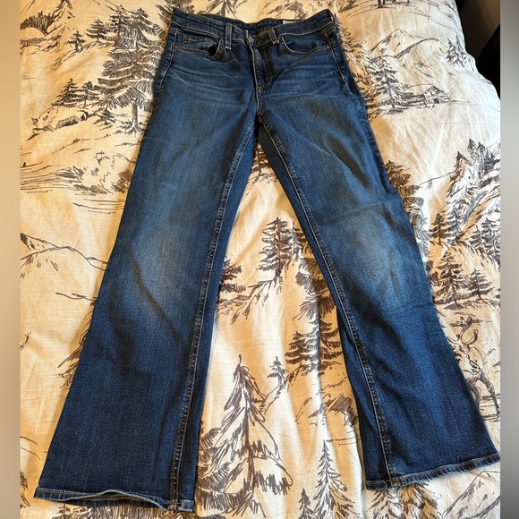 NWOT- Rag & Bone Nina High Rise Ankle Flare - Picture 3 of 6